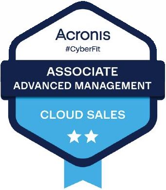 Acronis CloudSalesAssociateAdvantageSManagement