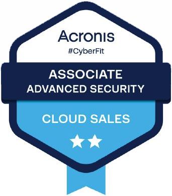 Acronis CloudSalesAssociateAdvantageSecurity
